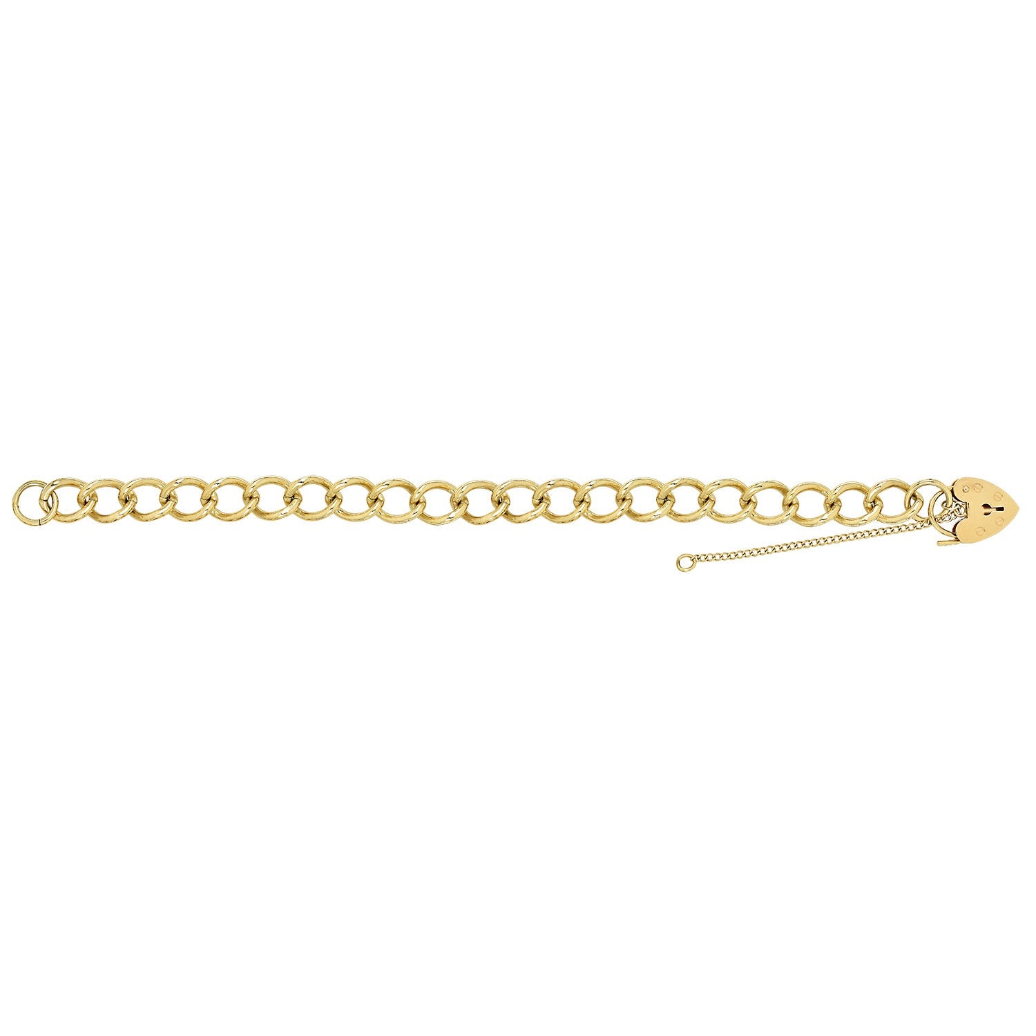 Elegant 9ct Gold Heavy Charm Bracelet – Ready for Custom Charms - Dowlingjewellers